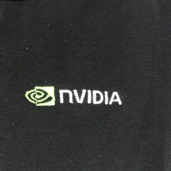 NVIDIA Tech Employee Uniform Black Polo Shirt Size NEW Size L Large - Picture 7 of 10